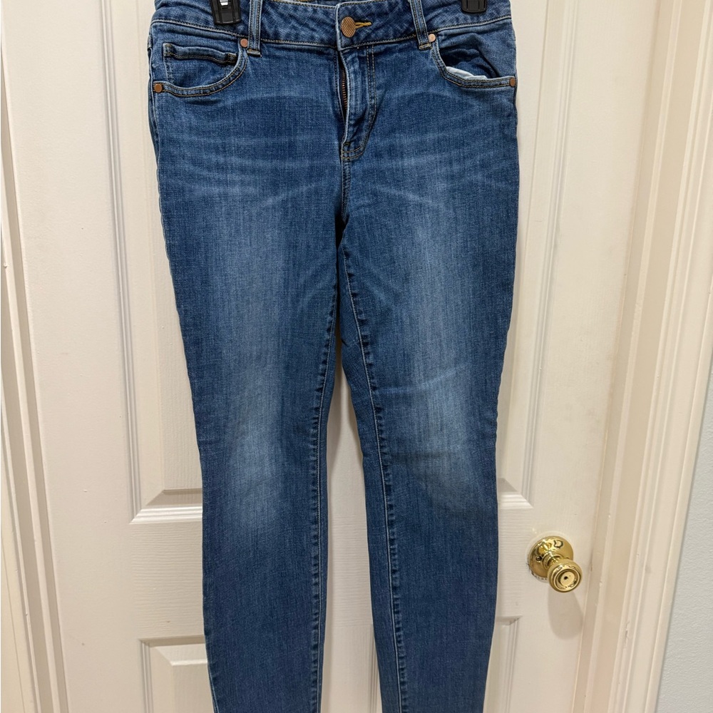 CAbi Women's Blue Skinny Jeans